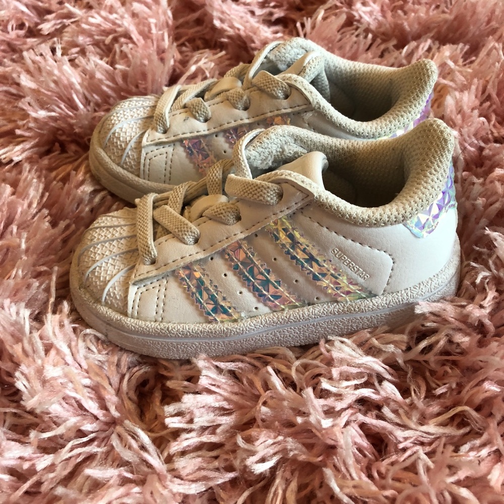 Adidas baby girl shoes size 5